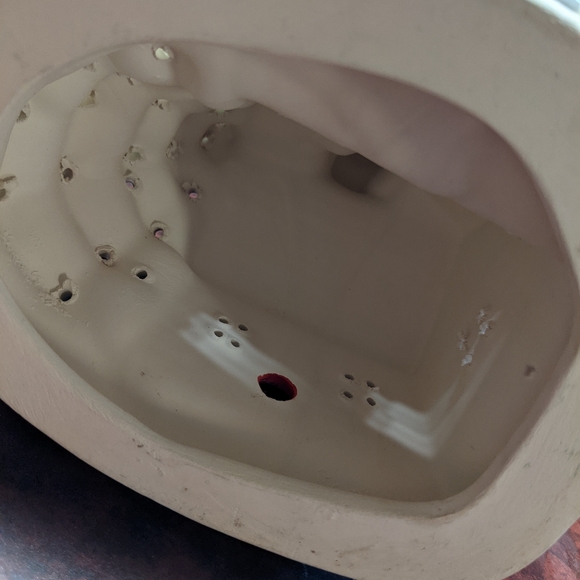 Vintage Hand Painted Ceramic Christmas House - Picture 7 of 8